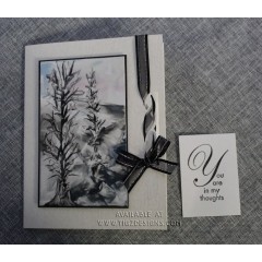 Encaustic Elements Greeting Card #21-34